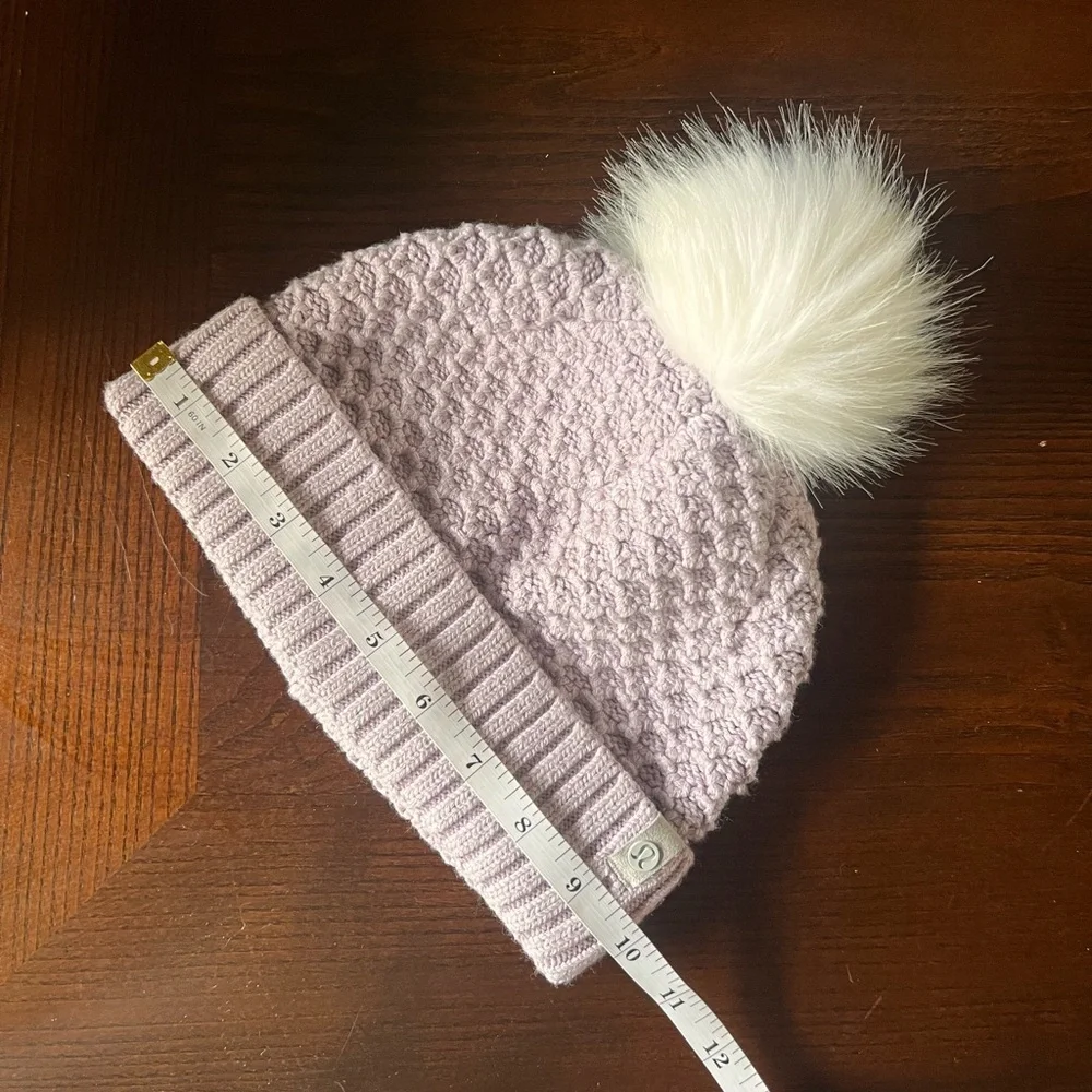 Lululemon cold weather Pom-Pom beanie, lavender